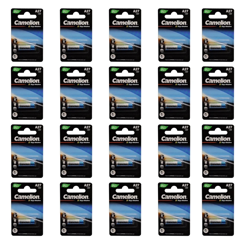 باتری 27A کملیون مدل Digi Alkaline بسته 20 عددی