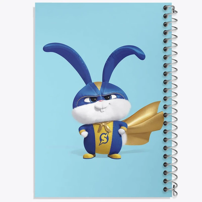 دفتر بولت ژورنال 50 برگ خندالو طرح زندگی پنهان حیوانات خانگی The Secret Life of Pets کد 10681