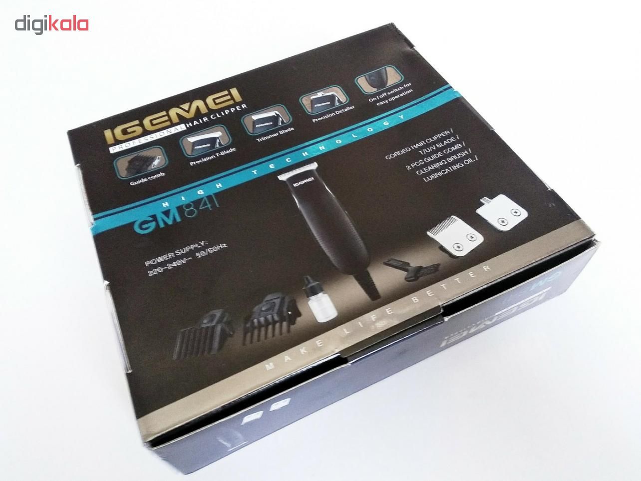 ماشین اصلاح موی صورت آی جیمی مدل GM 841 -  - 4