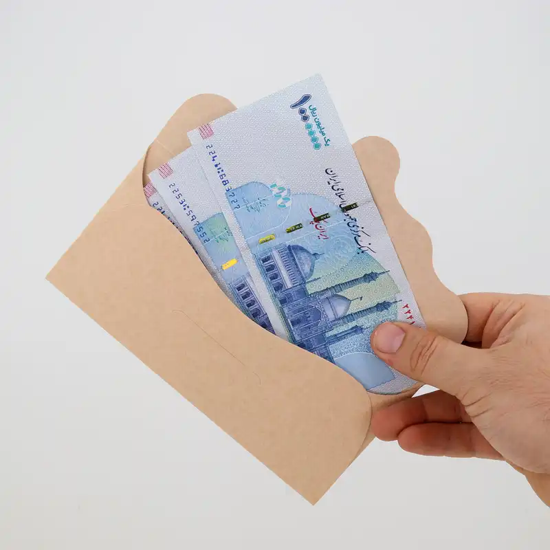 پاکت پول مدل کرافت وایولت بسته 20 عددی