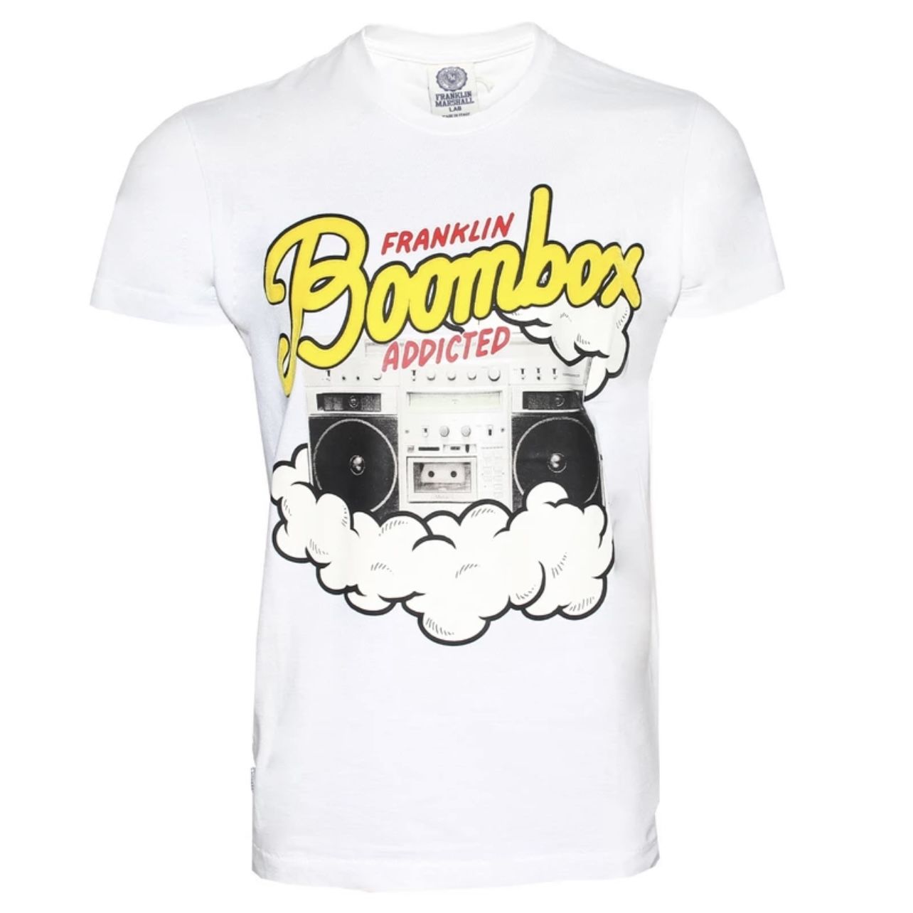 تی شرت آستین کوتاه مردانه فرانکلین مارشال مدل Boombox -  - 1