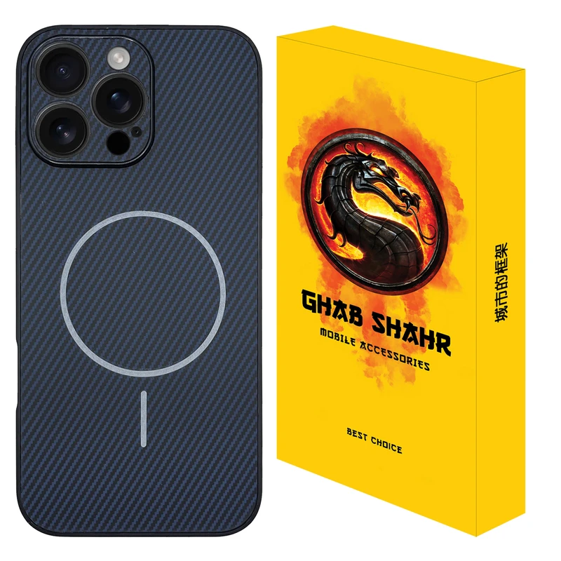 کاور قاب شهر مدل شطرنجی مناسب برای گوشی موبایل اپل iPhone 16 Pro Max