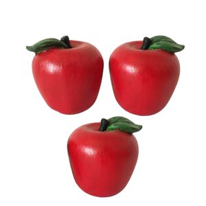 نقد و بررسی میوه تزیینی مدل سیب کد 543 بسته 3 عددی توسط خریداران
