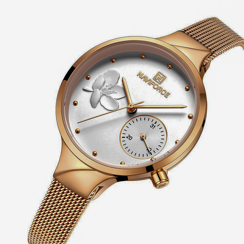 ساعت مچی عقربه ای زنانه نیوی فورس مدل NF 5001