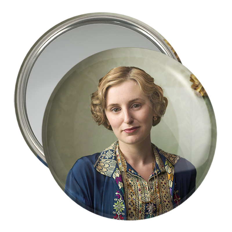 آینه جیبی خندالو مدل سریال دانتون ابی Downton Abbey کد 29814