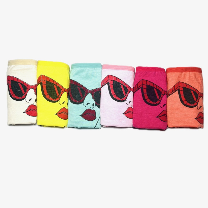 شورت زنانه مدل AA100 بسته 6 عددی