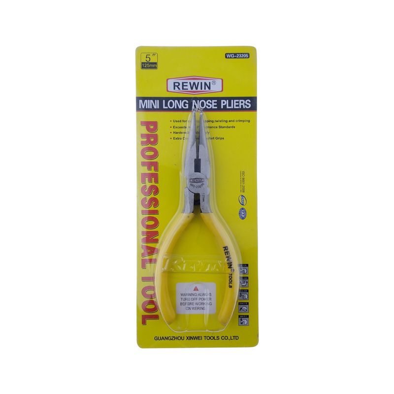 انبر دم باریک مدل WG-23205 سایز 5 اینچ