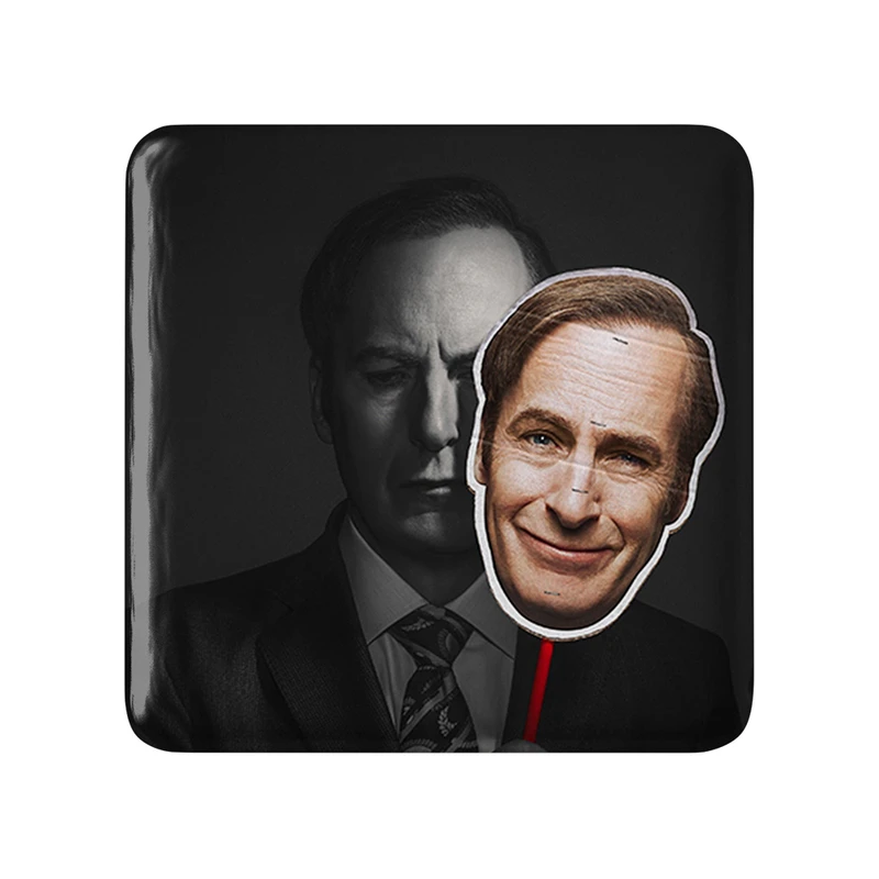 مگنت خندالو طرح سریال بهتره با سال تماس بگیری Better Call Saul مدل مربعی کد 29784