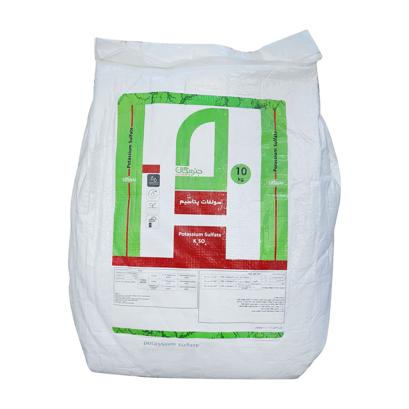 کود سولفات پتاسیم جنوبگان مدل SuK وزن 10 کیلوگرم