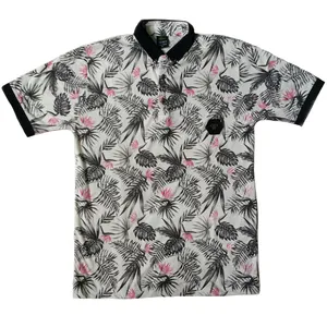 پولوشرت آستین کوتاه مردانه مدل هاوایی کد 03