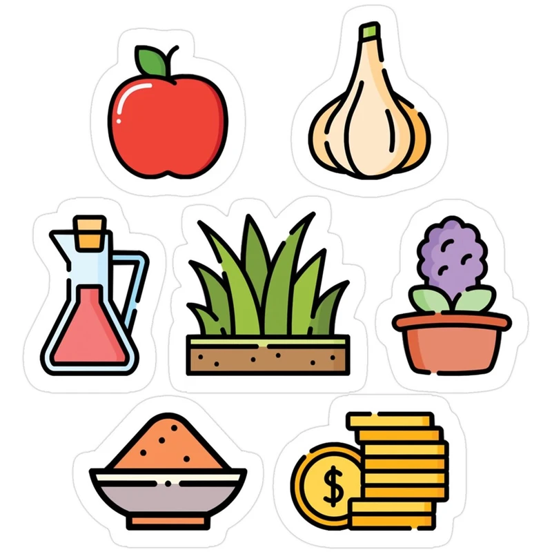 برچسب مدل هفت سین عید نوروز و سال نو کد 1029