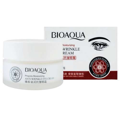 کرم دور چشم بایو آکوا مدل anti wrinkle وزن 20 گرم