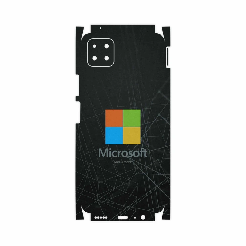 برچسب پوششی ماهوت مدل Microsoft-Logo-FullSkin مناسب برای گوشی موبایل هوآوی Nova Y60