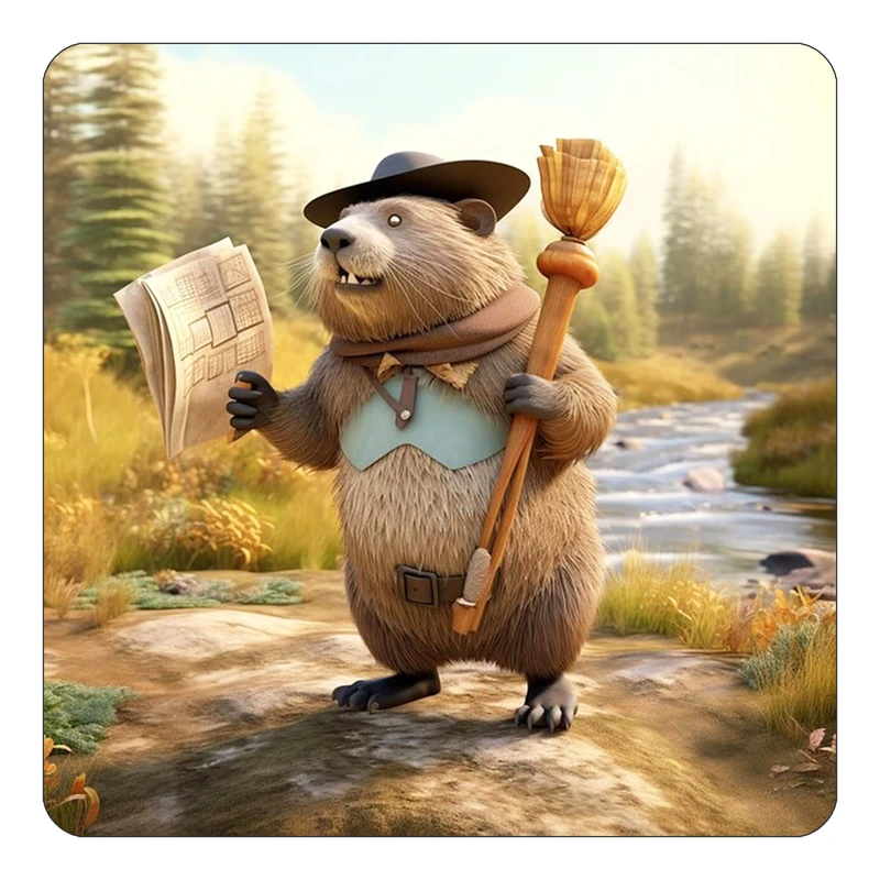 مگنت کاکتی طرح حیوانات کارتونی مدل mp27358