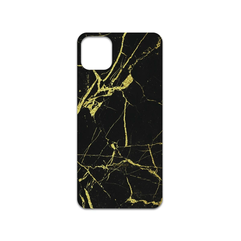 برچسب پوششی ماهوت مدل Graphite-Gold-Marble مناسب برای گوشی موبایل اپل iPhone 11 Pro Max