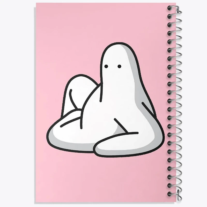 دفتر نقاشی 50 برگ خندالو مدل تنبل خسته کد 29434