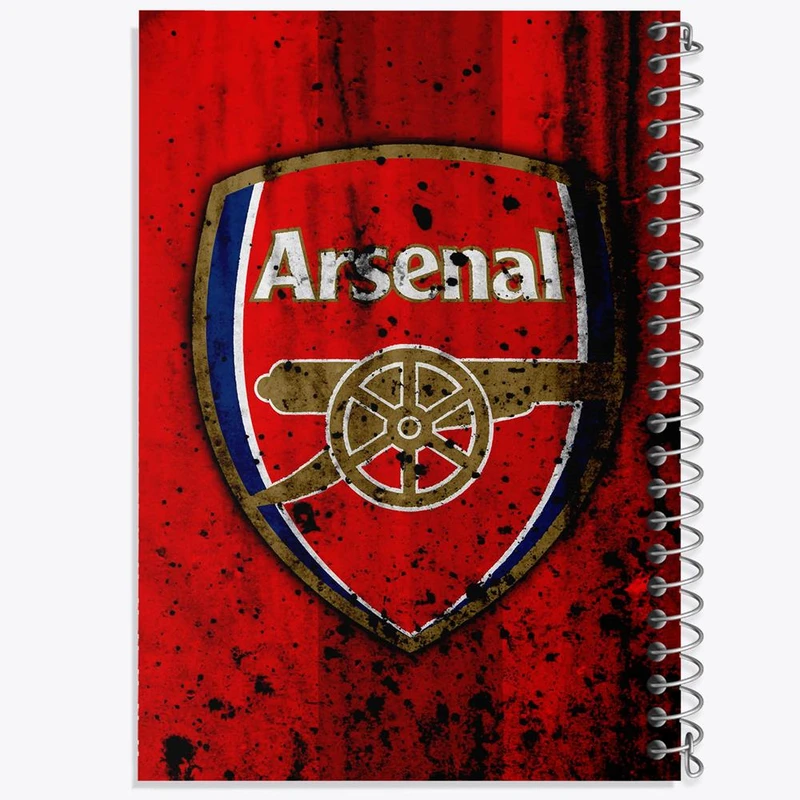 دفتر نقاشی 50 برگ خندالو مدل باشگاه آرسنال کد 27185