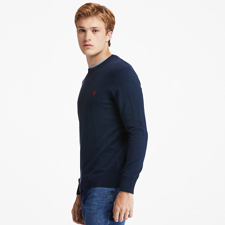 پلیور مردانه تیمبرلند مدل TB0A1QTW - Williams River crew neck organic cotton jumper -  - 7