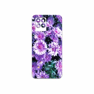 MAHOOT Purple-Flower Cover Sticker for Realme 8 Pro