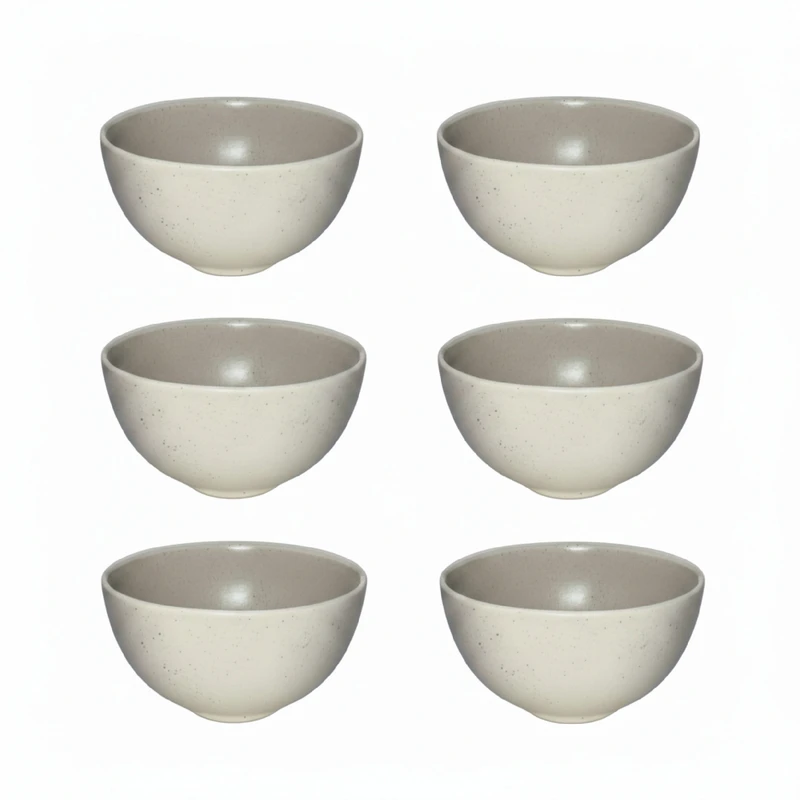 کاسه مدل مات آبگوشت خوری مجموعه 6 عددی 