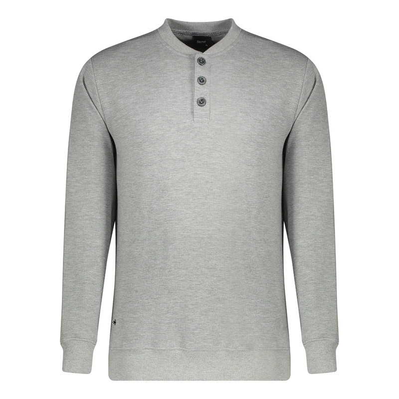 سویشرت مردانه باینت مدل 949-2 یقه خلبانی