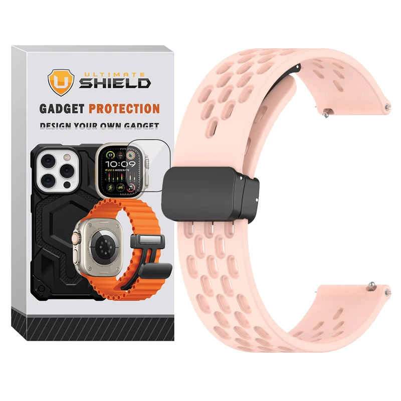 بند آلتیمیت شیلد مدل SPL NK Mag UL TW مناسب برای ساعت هوشمند کیسلکت Ks / Ks2 / Ks pro / Ks Mini / K10 / K11 / K11 pro