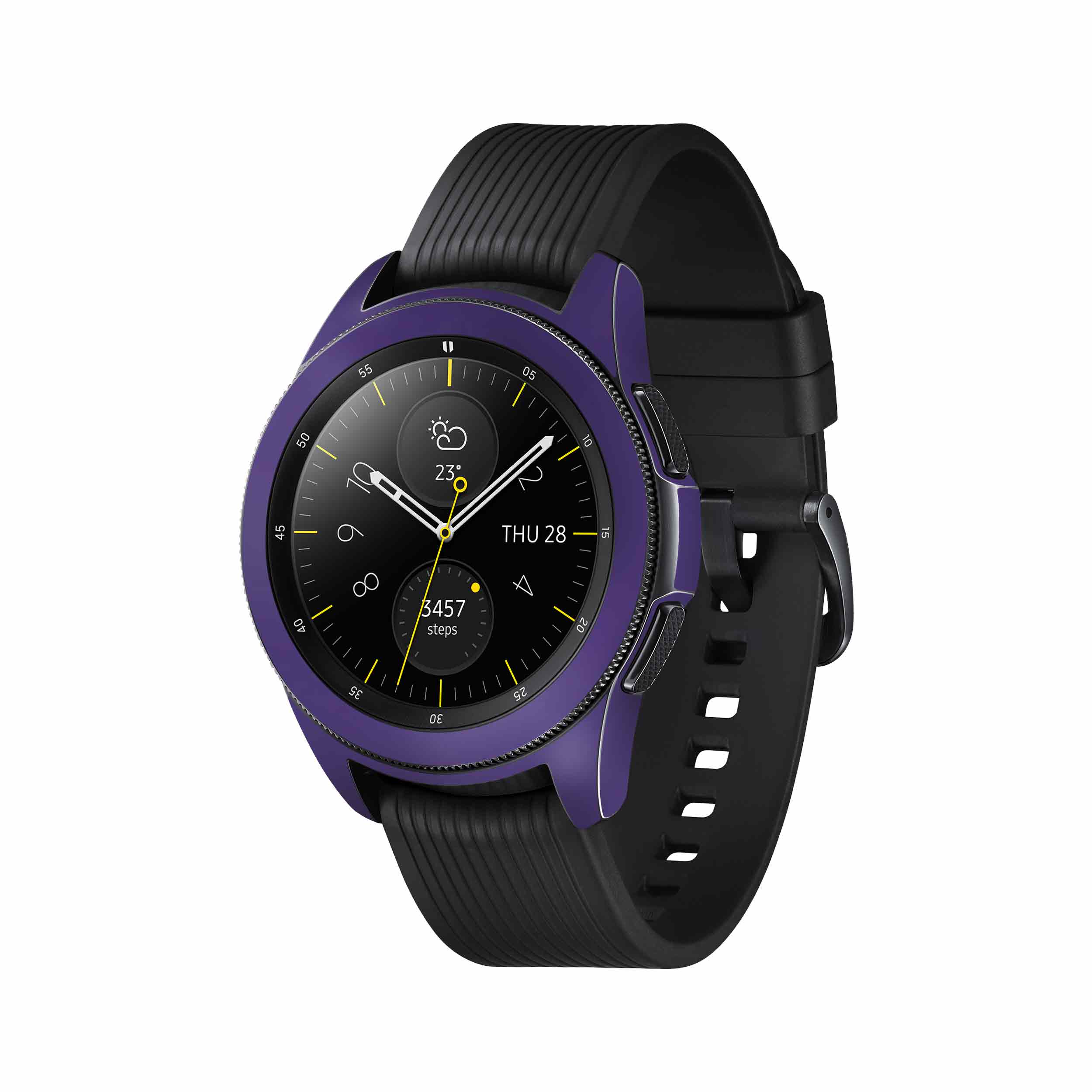 برچسب ماهوت طرح Matte-BlueBerry مناسب برای ساعت هوشمند سامسونگ Galaxy Watch 42mm
