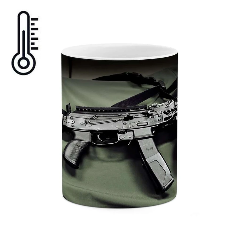 ماگ حرارتی کاکتی مدل اسلحه کد mgh17320