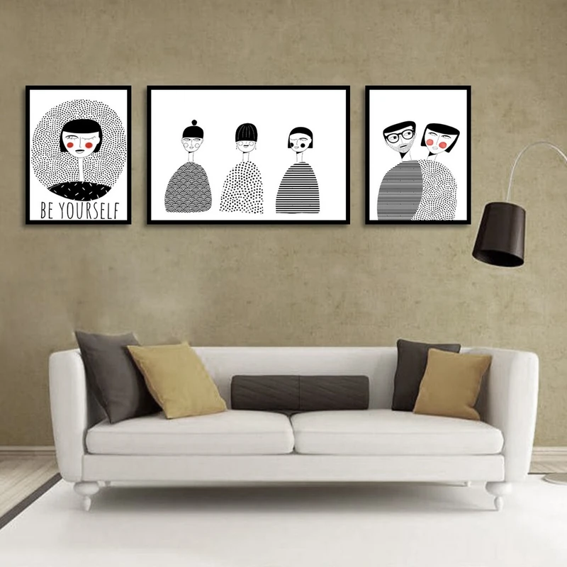 تابلو بکلیت طرح نقاشی دکوراتیو مدل شاین اکلیلی B-1411 مجموعه 3 عددی