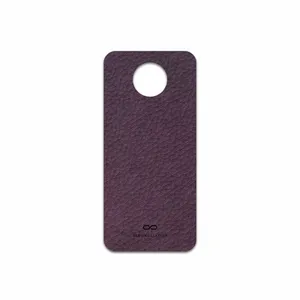MAHOOT Purple-Leather Cover Sticker for Nokia G10