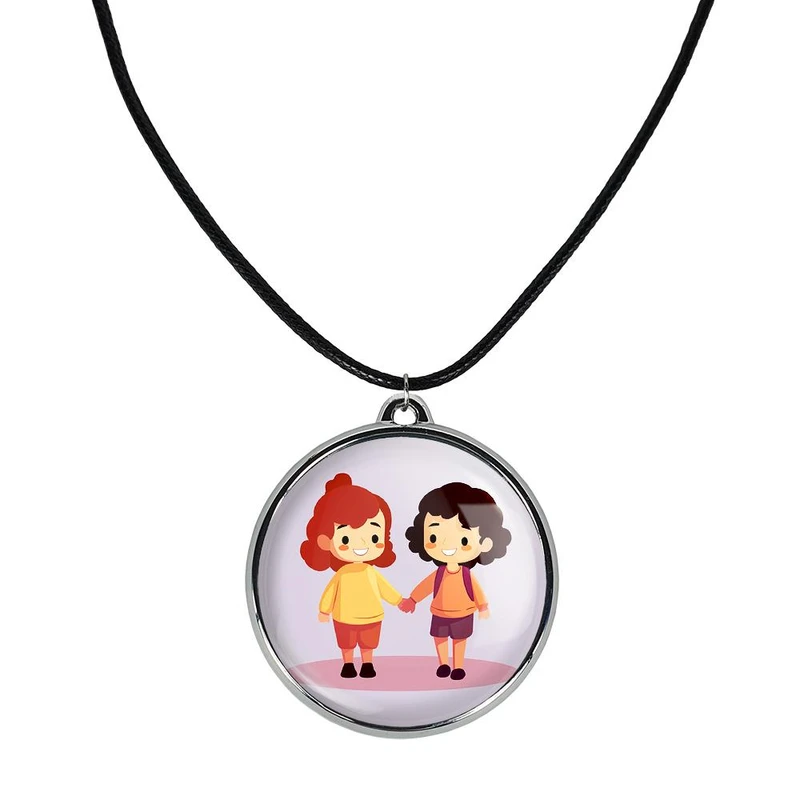 گردنبند خندالو مدل بهترین دوستان Best Friends کد 2960529606