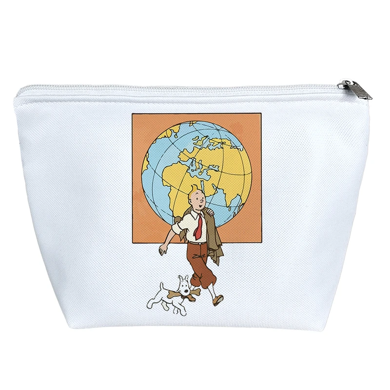 کیف لوازم آرایش دخترانه خندالو مدل تن تن جهانگرد کد 8471