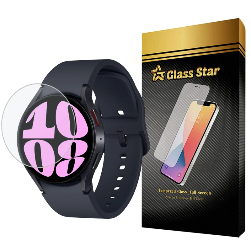 محافظ صفحه نمایش گلس استار مدل SIMWATCHS مناسب برای ساعت هوشمند سامسونگ Galaxy Watch 6 40 mm
