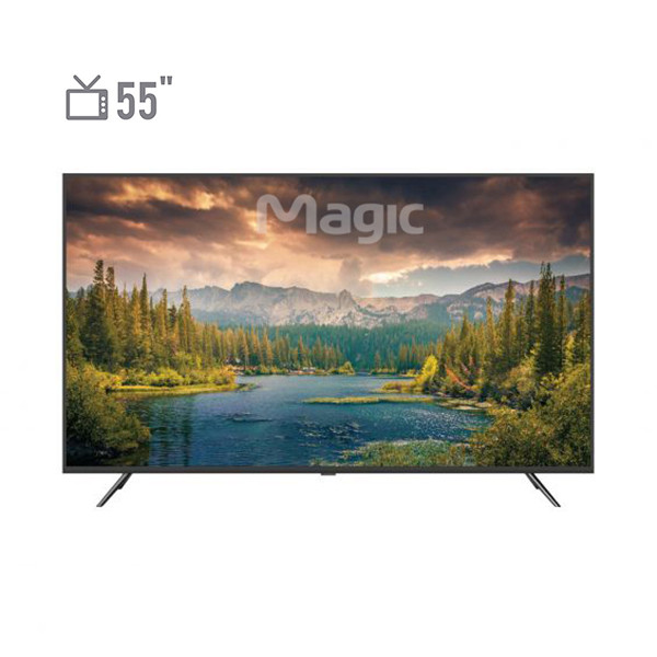 تلویزیون ال ای دی هوشمند مجیک مدل MA-55F3KUIR سایز 55 اینچ