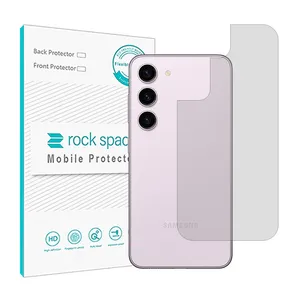 Rock space HyGEL model Transparent phone back protector suitable for Samsung Galaxy S23 mobile phone