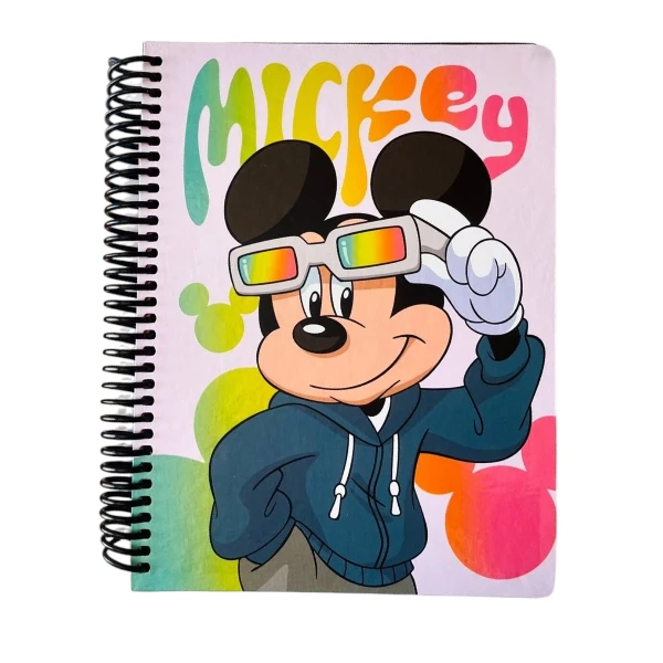 دفتر برنامه‌ریزی 80 برگ طرح میکی کد 04