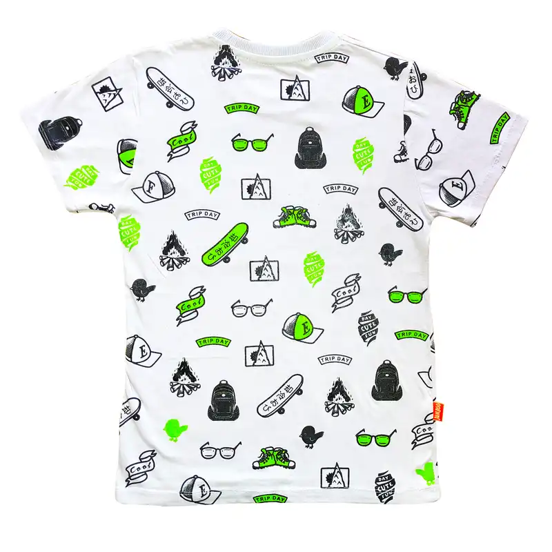 تی شرت آستین کوتاه پسرانه مدل P4 کد 014