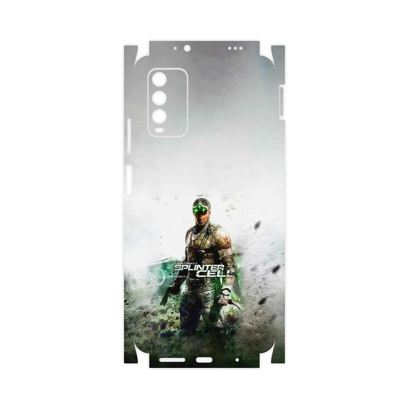 برچسب پوششی ماهوت مدل splintercell Game Series-FullSkin مناسب برای گوشی موبایل شیائومی Redmi Note 9 4G