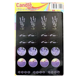 برچسب مدل طلقی طرح گل لوندر کد M-02