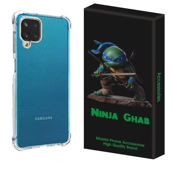 کاور نینجا قاب مدل ژله ای کپسول دار مناسب برای گوشی موبایل سامسونگ Galaxy A12