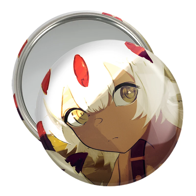 آینه جیبی خندالو مدل فاپوتا انیمه ساخته شده در پرتگاه کد 24357