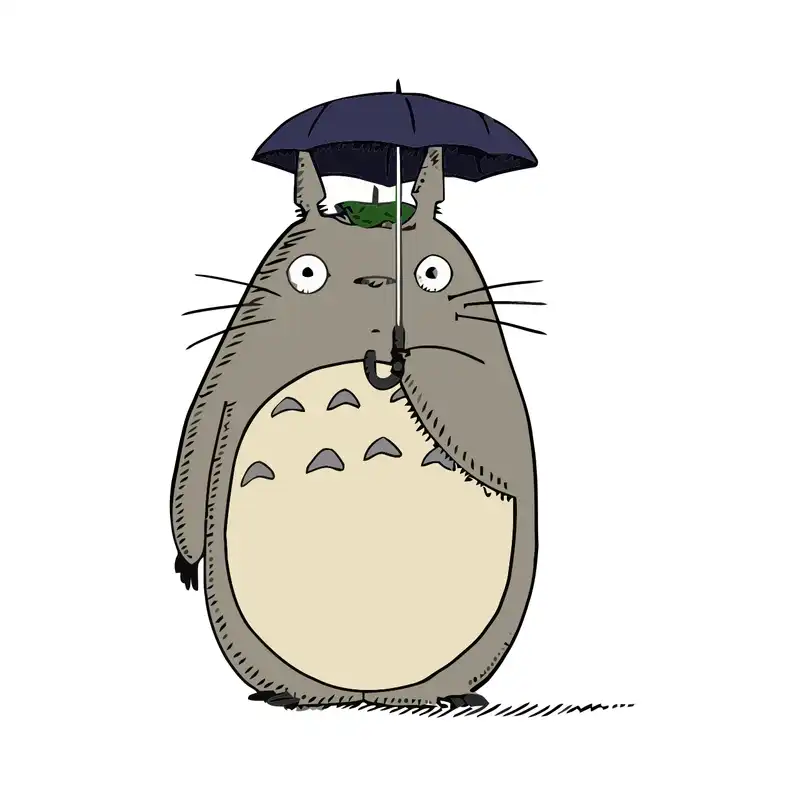 برچسب لپ تاپ طرح توتورو کد 2216