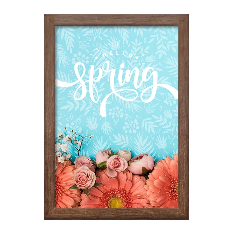 تابلو خندالو طرح بهار کد F1755