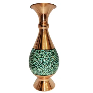 گلدان فیروزه کوبی کد 20 