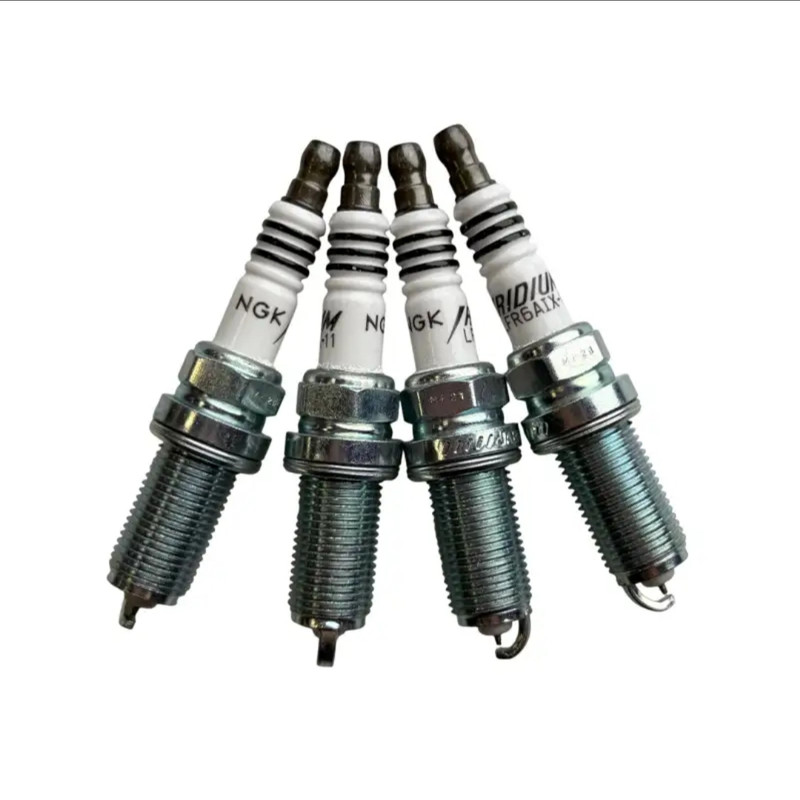 شمع خودرو ان جی کی مدل LFR6AIX_11_6619 پایه بلند مناسب برای پژو 207 بسته 4 عددی