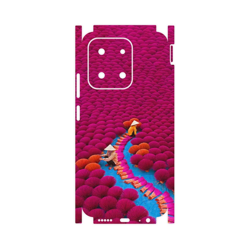 برچسب پوششی ماهوت مدل Vietnam Incense Wood Farms-FullSkin مناسب برای گوشی موبایل شیائومی Poco C85