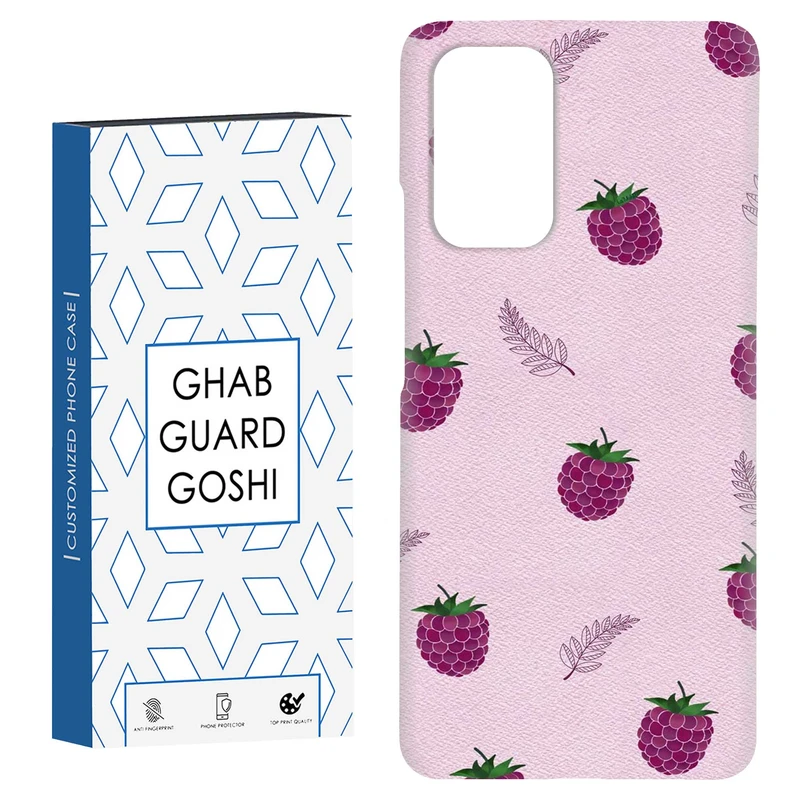 کاور قاب گارد گوشی طرح توت فرنگی کد Dimo-813 مناسب برای گوشی موبایل شیائومی Redmi Note 9 4G / Redmi 9T