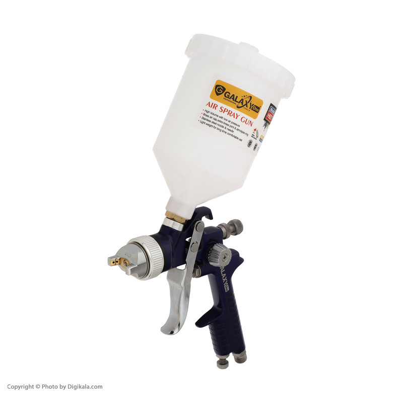 پیستوله بادی سه تنظیم گلکسی وان مدل H827 نازل 1.7 میلیمتر
