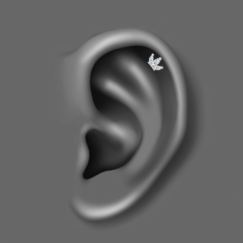 پیرسینگ گوش زنانه اقلیمه مدل HS148