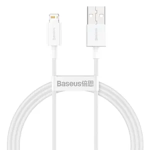 کابل تبدیل USB به لایتنینگ باسئوس مدل calys-a02 طول 1 متر